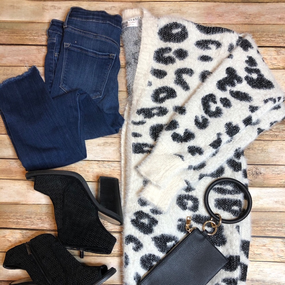 Leopard cardigan